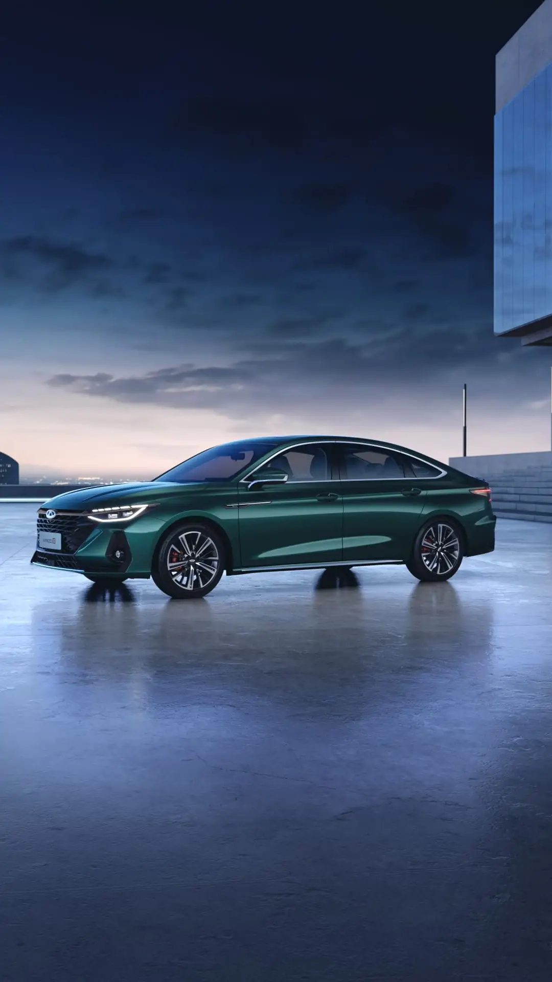 Chery Arrizo 8, вид спереди