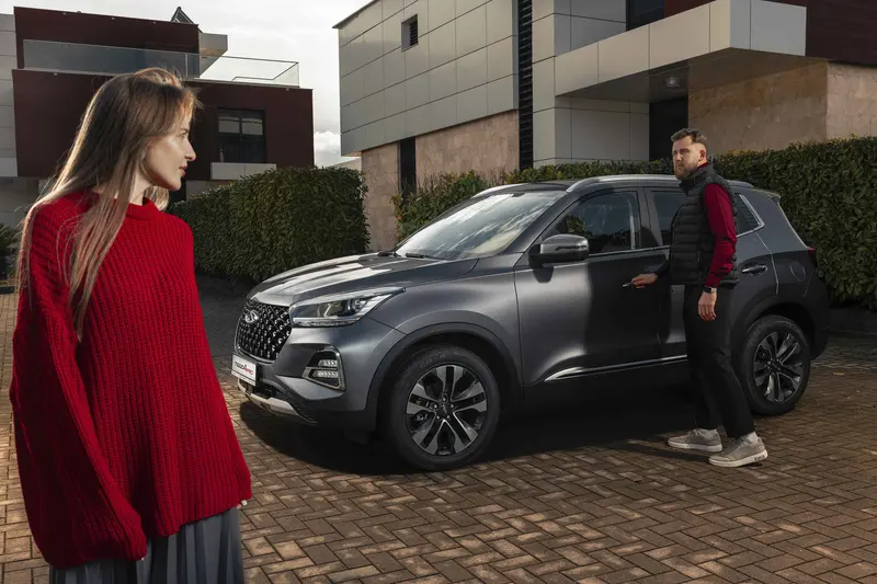 Chery Tiggo 4 Pro у дома