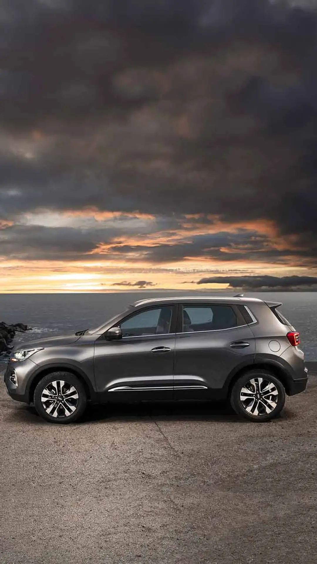 Chery Tiggo 4 Pro на берегу