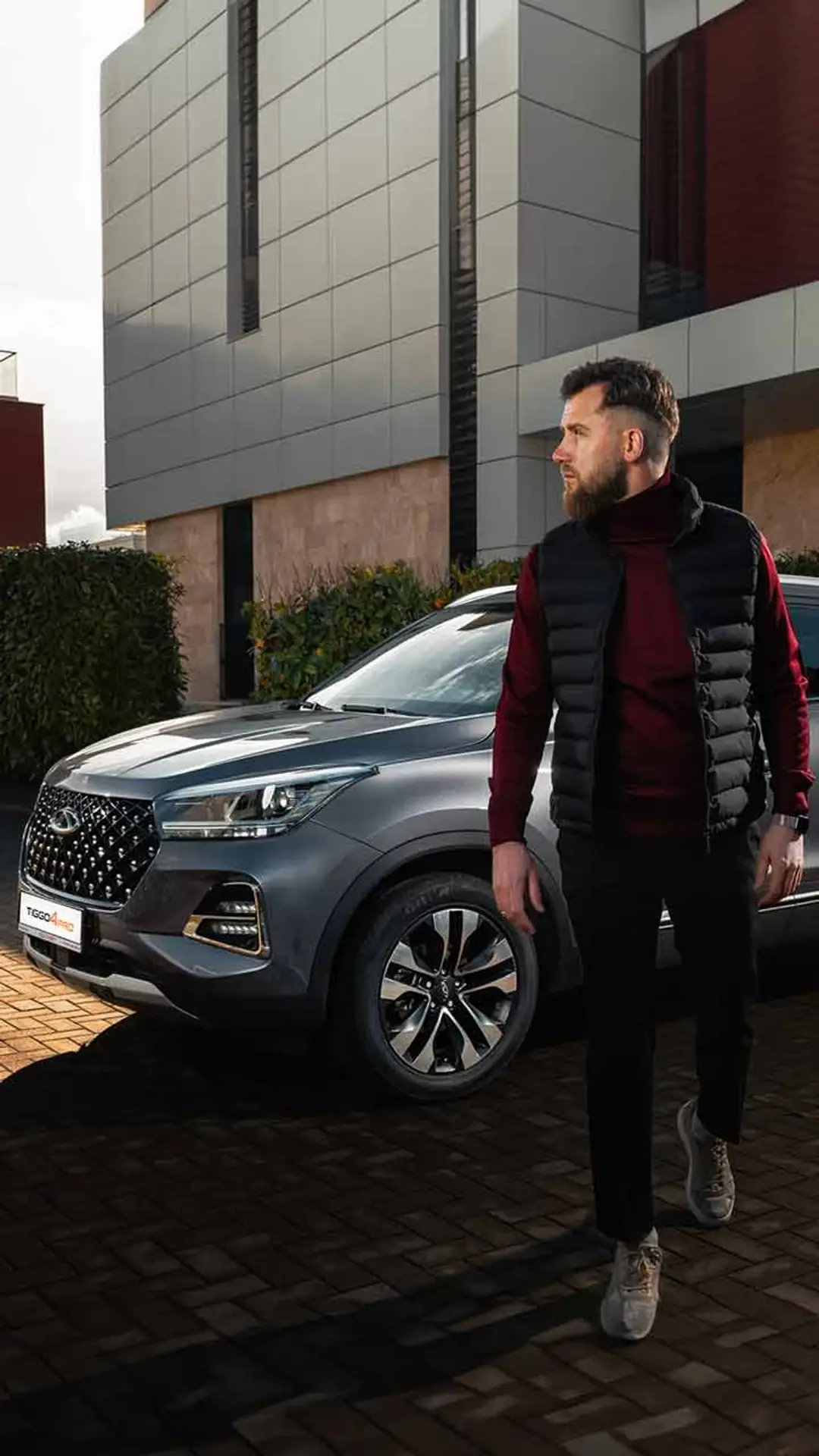 Chery Tiggo 4 Pro и водитель