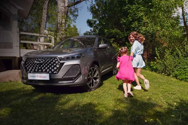 Chery Tiggo 7 Pro Max в обновлённом дизайне